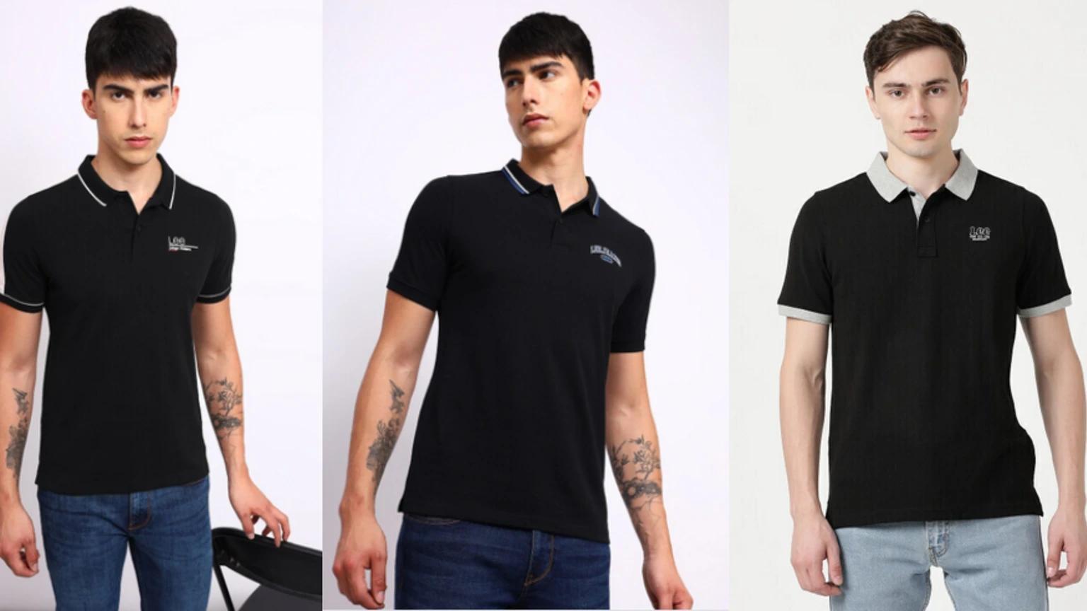 The Stylish Black Polo T-Shirts for Men: A Timeless Fashion Choice