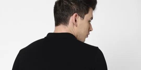 Elevate Your Style with Black Mandarin Collar Shirts