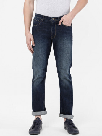 Lee Men's Regular Indigo Jeans (Regular)