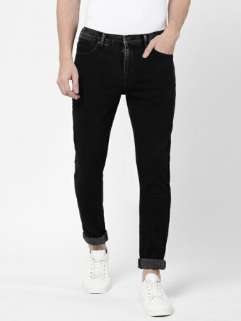 Lee Men's Skinny Black Jeans (Skinny)
