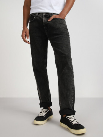 Lee Men's Arvin Black Jeans (Slim)