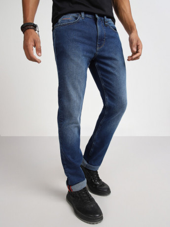 Lee Men's Travis Blue Anti-Bacterial Jeans (Slim)
