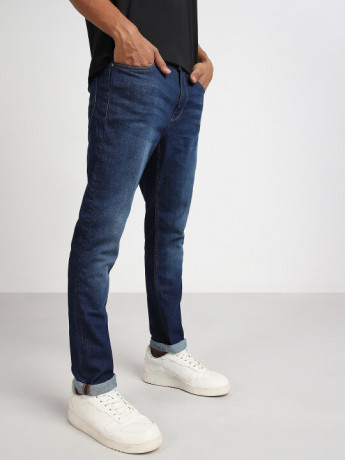 Lee Men Blue Bruce Skinny Fit Jeans