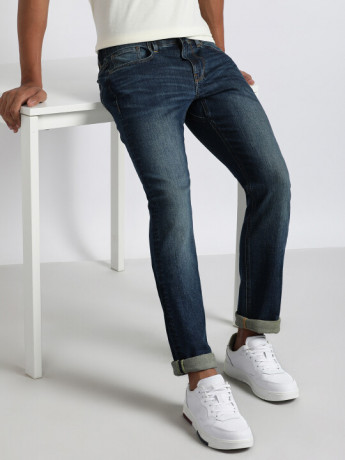 Lee Men's Travis Blue Jeans (Slim)