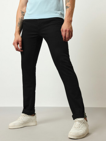 Lee Men's Bruce Black Jeans (Skinny)