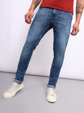 Lee Men's Bruce Blue  Jeans (Skinny)